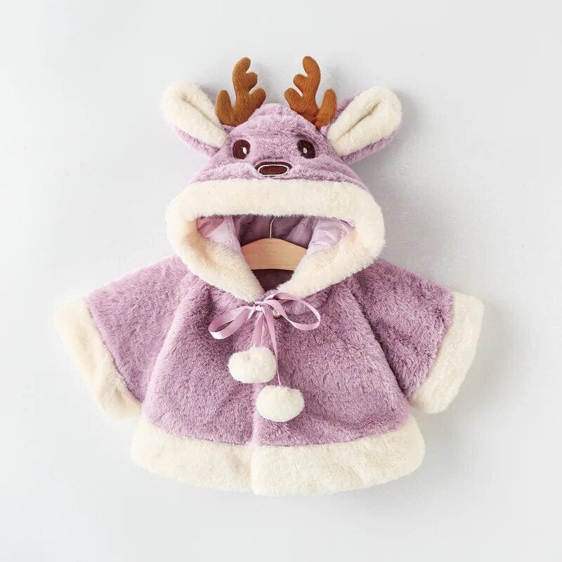 Elk Plush Baby Jacket