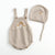 Beige Bodysuit / 3-6M Embroidered Mushroom Cardigan