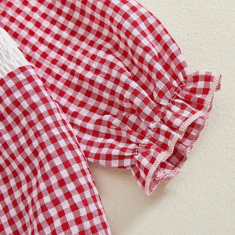 Embroidery Love Heart Smocked Bubble