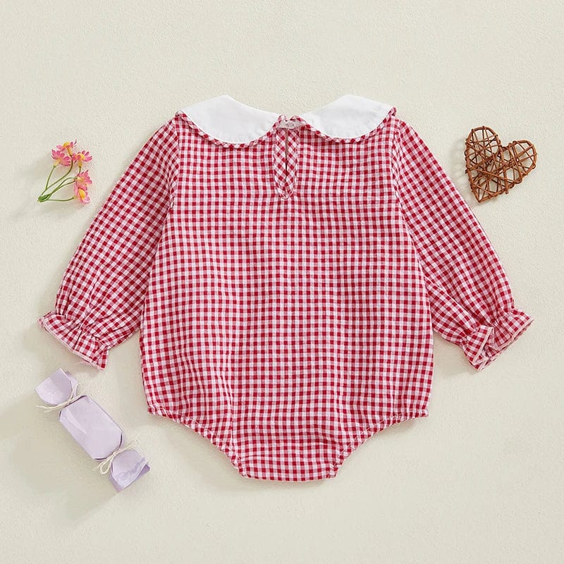 Embroidery Love Heart Smocked Bubble