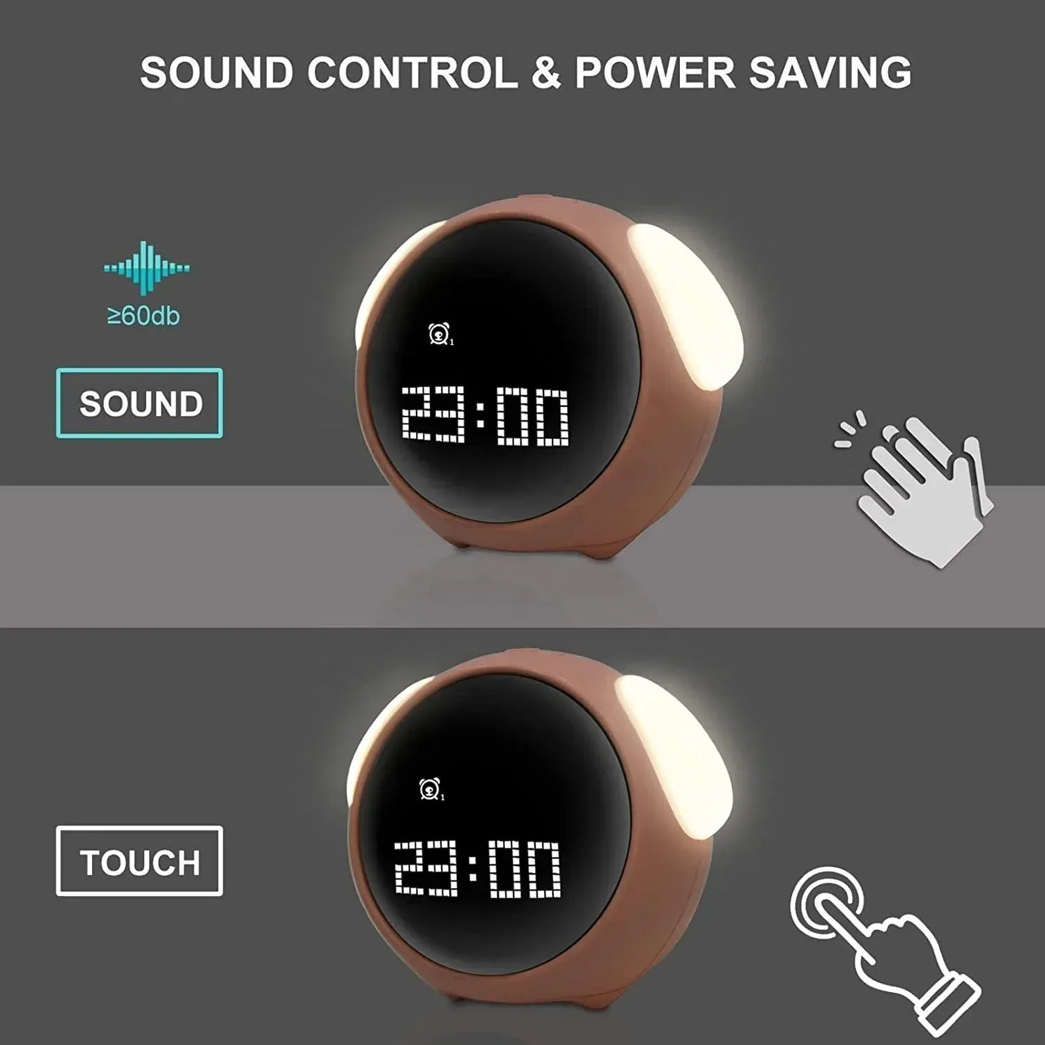 EmotiClock Interactive Kids Alarm Clock