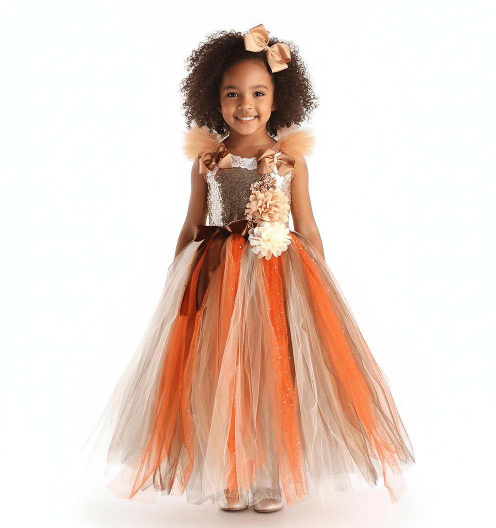 Fairy Gown with Sequin Bodice and Tulle Skirt