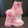 pink with fur / 37 Fashion Rubber Boots