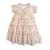 Floral Ruffle Tiered Girls Dress