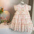 Floral Ruffle Tiered Girls Dress