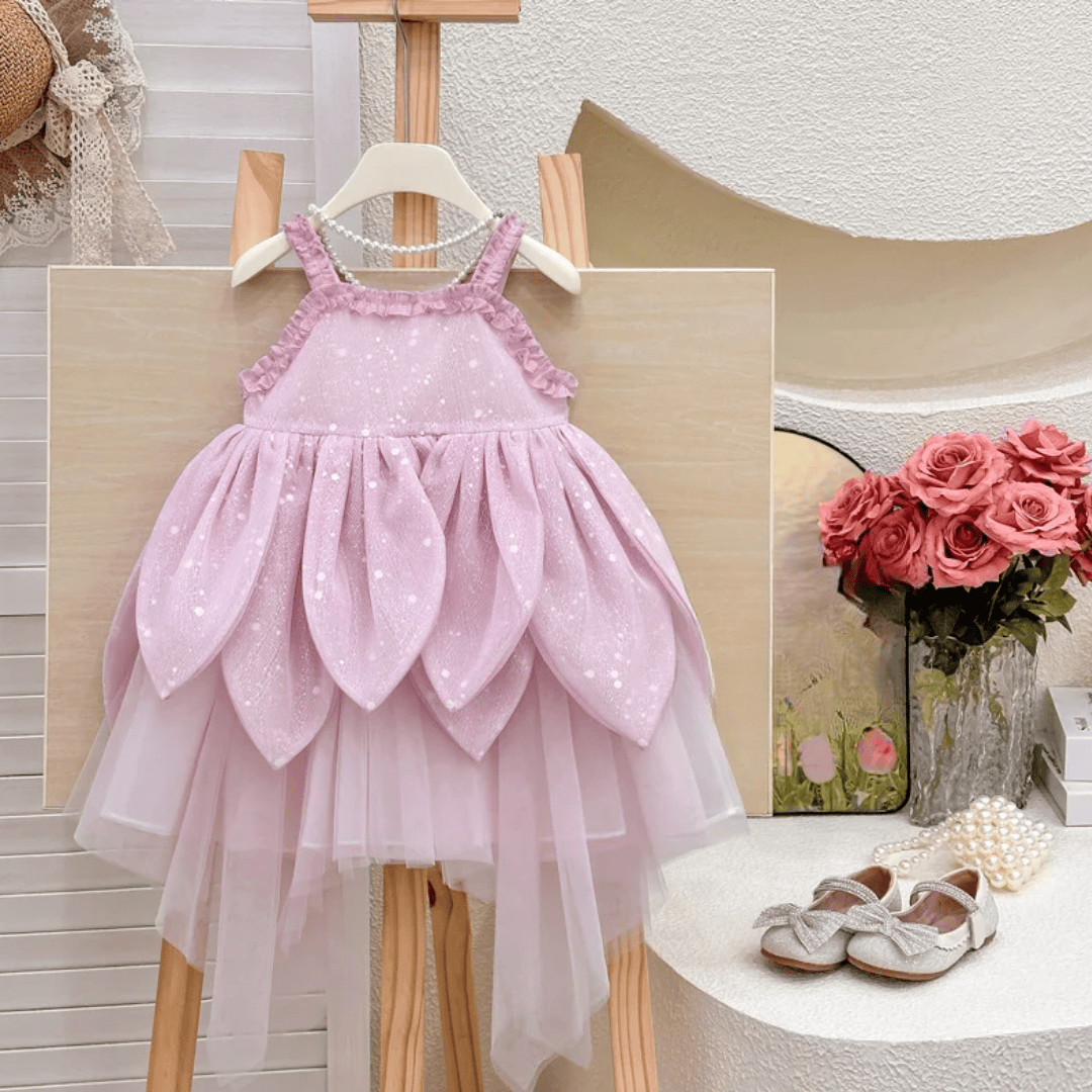 Flower Fairy Girl Dress