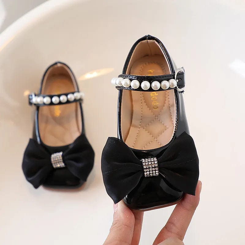 Black / 21 Flower Wedding Shoes