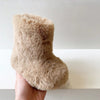 Khaki / 21 insole13.5cm Fluffy Warm Plush Boots