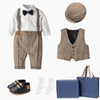 KHAKI SET / 18M Formal Gentleman Baby Boy Outfit