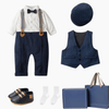 BLUE SET / 9M Formal Gentleman Baby Boy Outfit