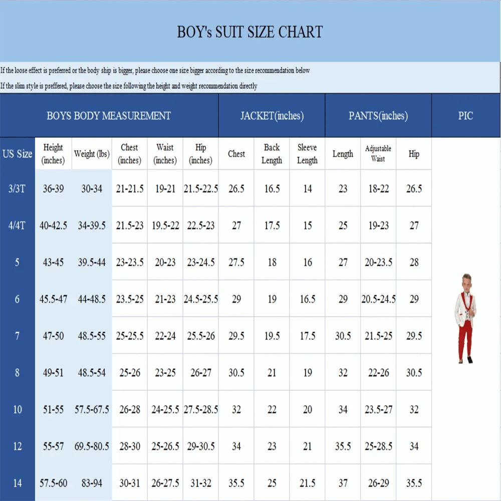 Boy's Clothing Formal Suit for Boys