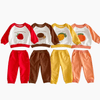 Fruit Pattern Sweatshirt Set