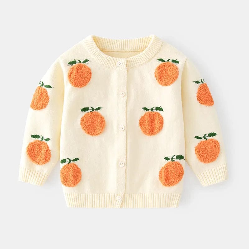 beige / China / 7-12M(80) Fruit Stereosco Pattern Child