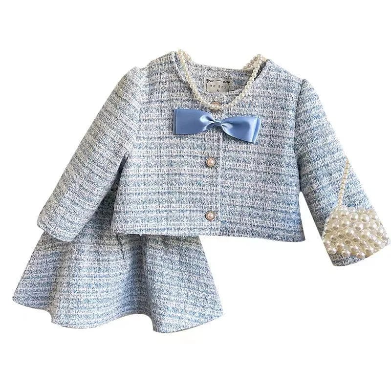Girl 2 Piece Tweed Set