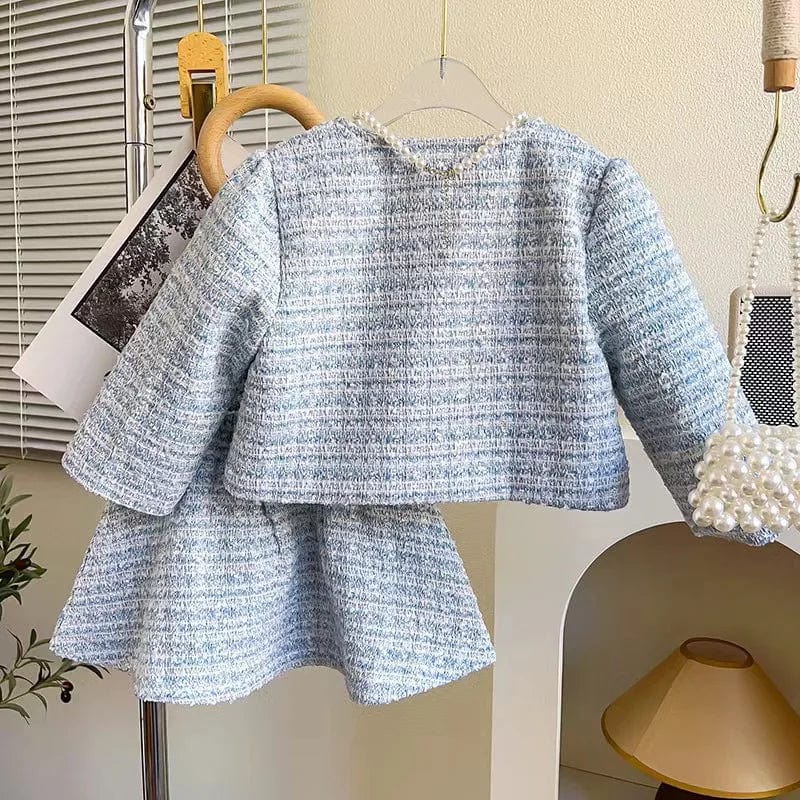 Girl 2 Piece Tweed Set