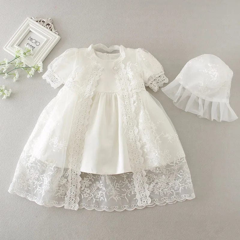 Baby &amp; Toddler Girl Baptism Gown