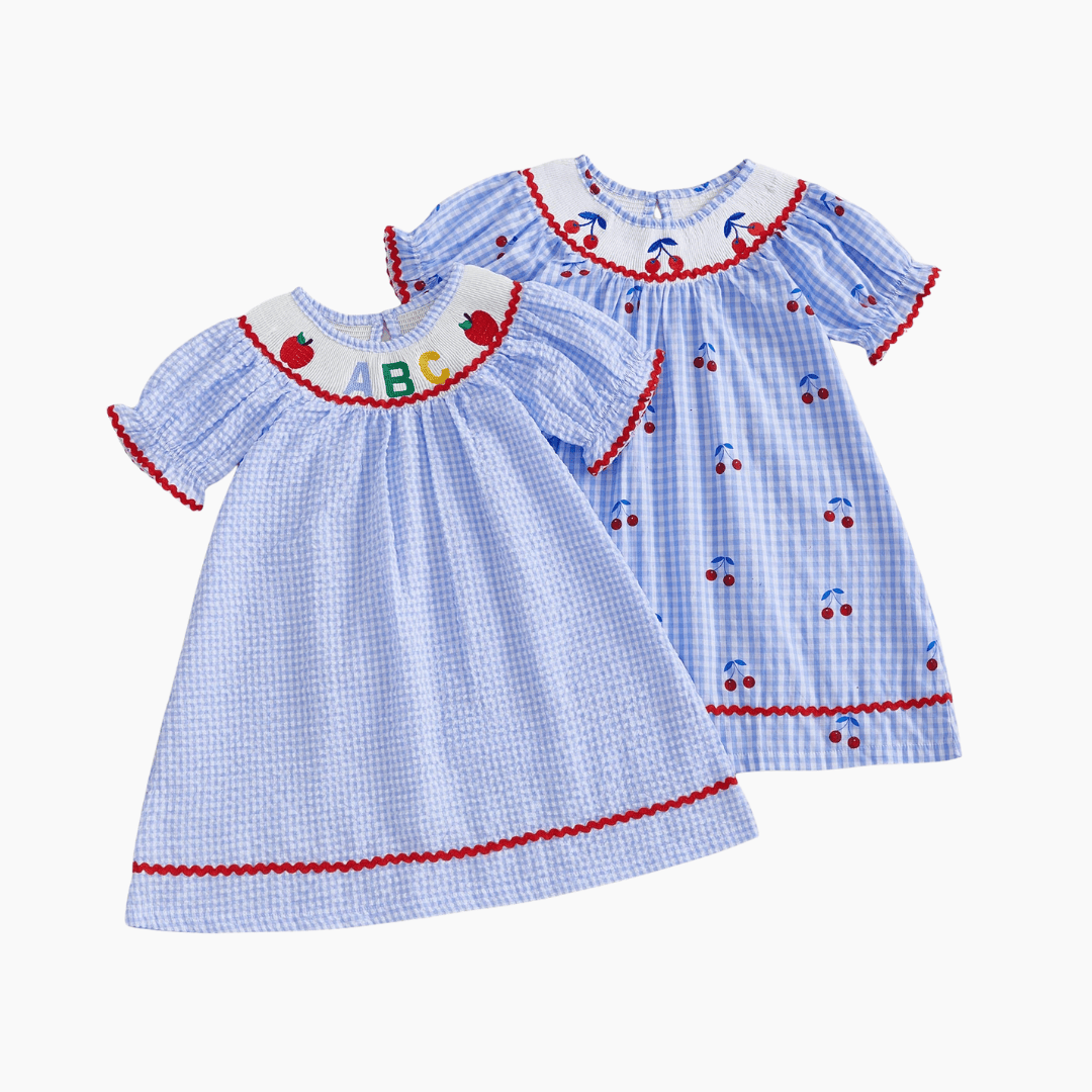 Girl Embroidered Summer Dress