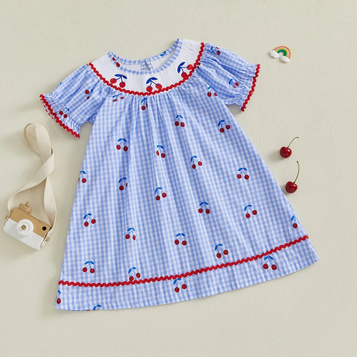 Girl Embroidered Summer Dress