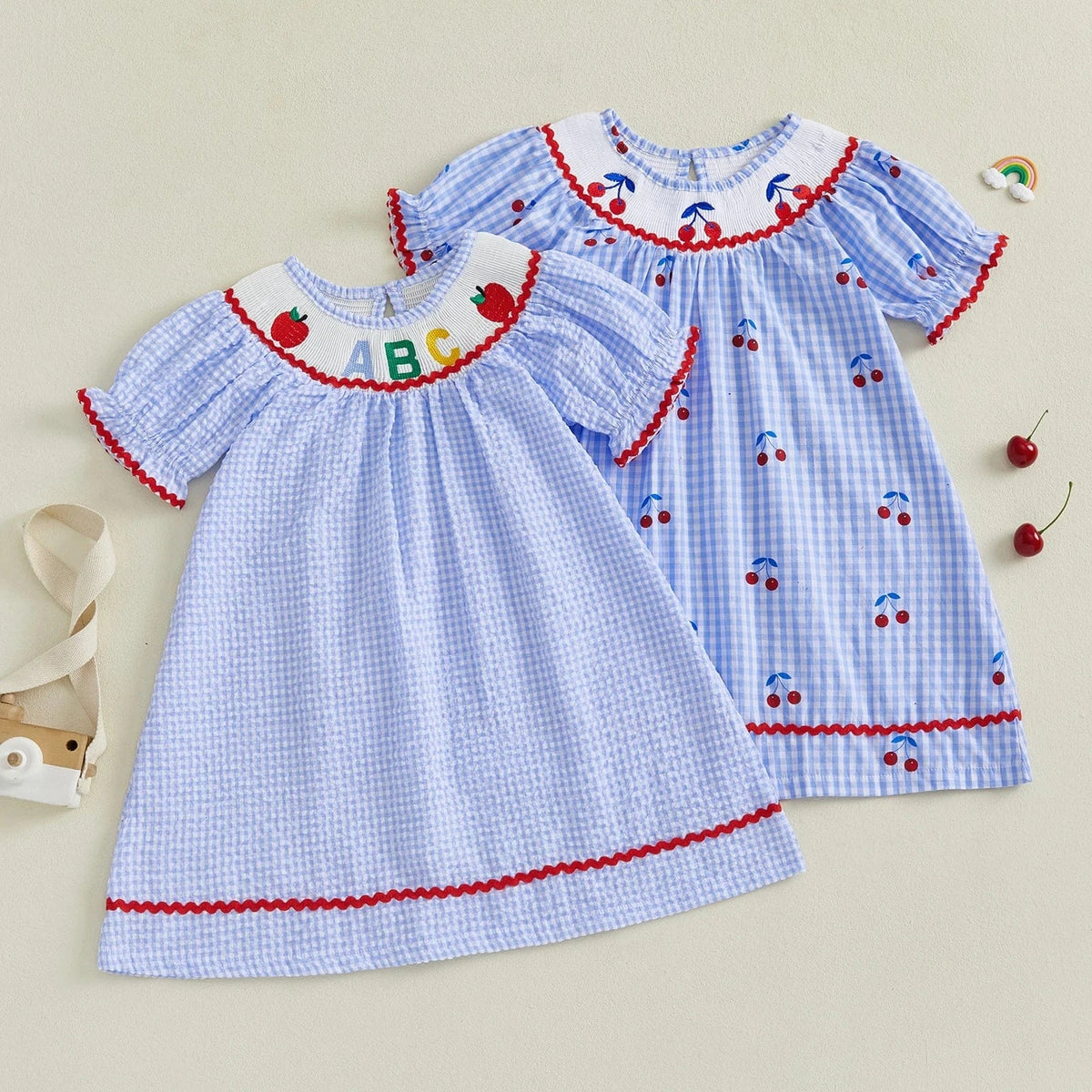Girl Embroidered Summer Dress