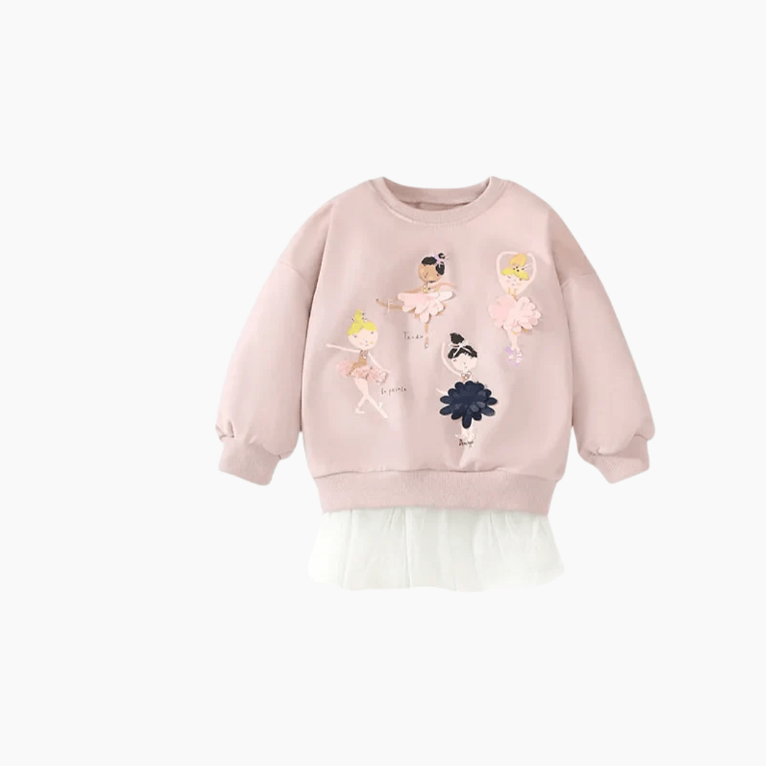 Girl Fairy Ballerina Sweatshirt