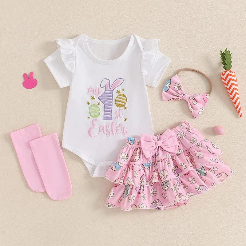 Girl's Clothing Girl My 1st Easter Outfit