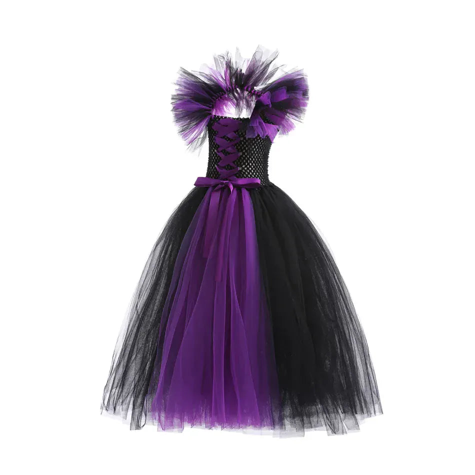 Girl's Dark Fairy Costume