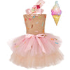 Candy Dress Set A / 7-8T Girls Birthday Party Candy Dress