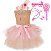 Candy Dress Set C / 3-4T Girls Birthday Party Candy Dress