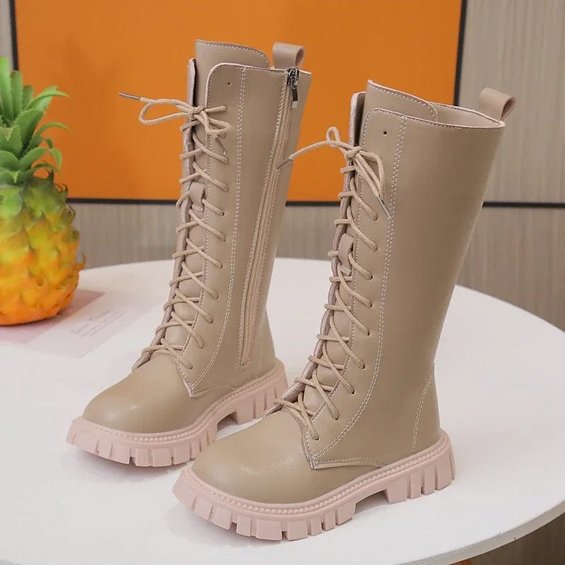 Pink / 27 Girls Boots Autumn