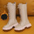 Plush Pink / 27 Girls Boots Autumn