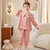 Checkered / 3-4T Girls Checkered Pajamas Set