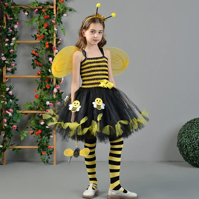 Girls Cosplay Bee Costume