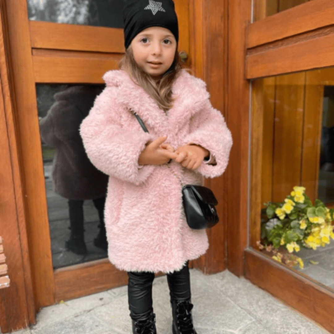 Faux fur 2025 coats for toddlers