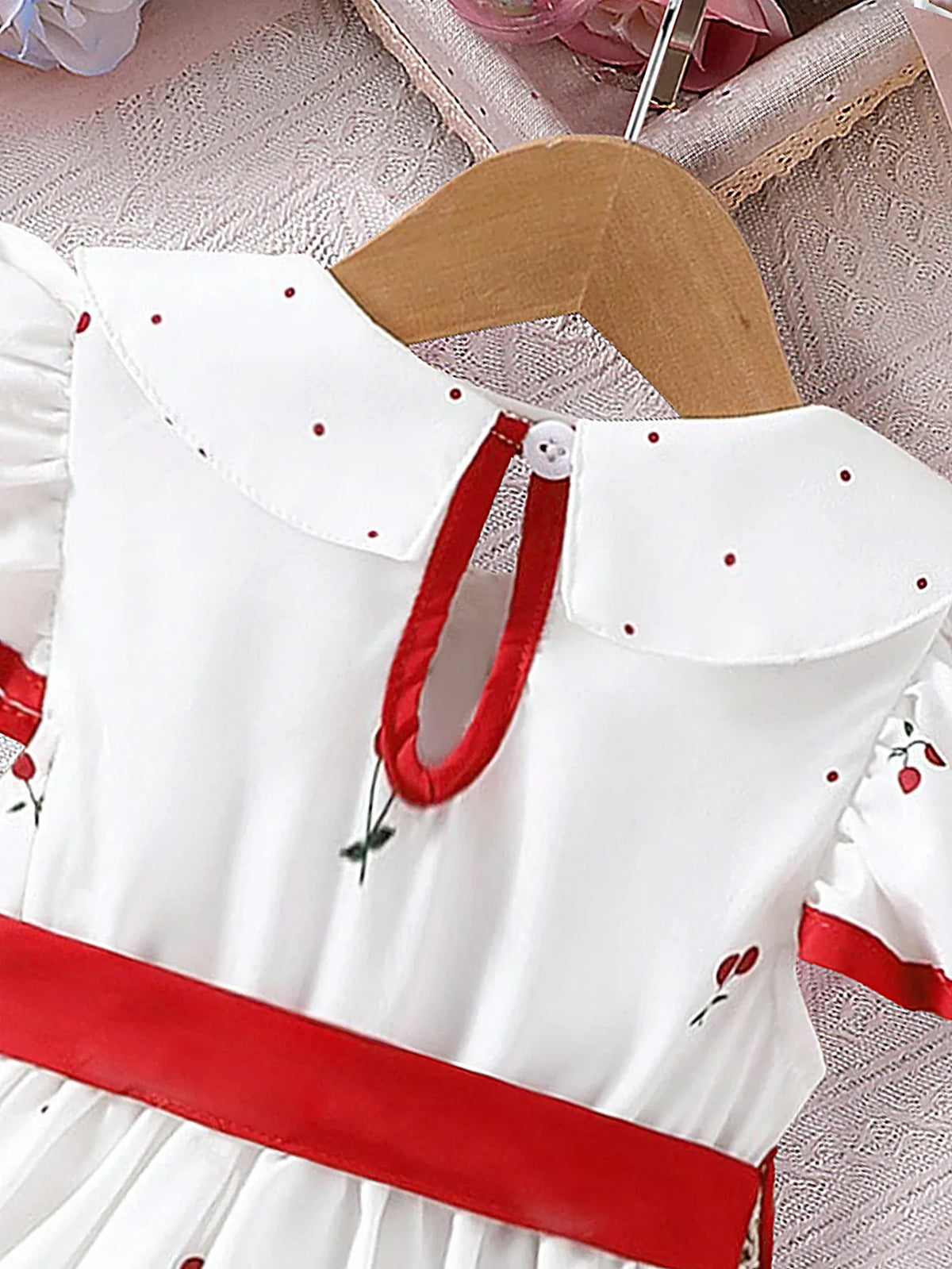 Girls Floral Print Dress