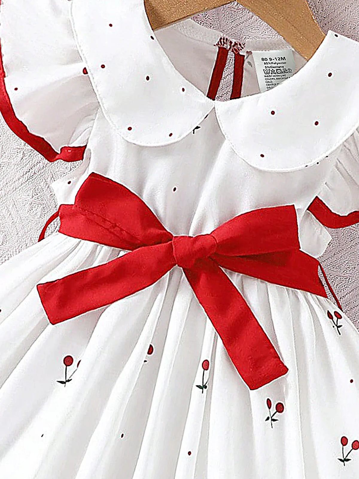 Girls Floral Print Dress
