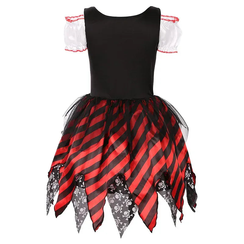 Girls Pirate Costume Set with Accessories