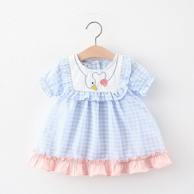 Blue / 9M Girls Princess Dresses