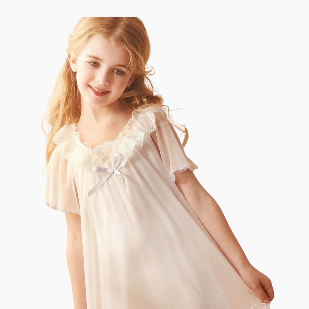 Girls' Princess Ice Silk Nightgown