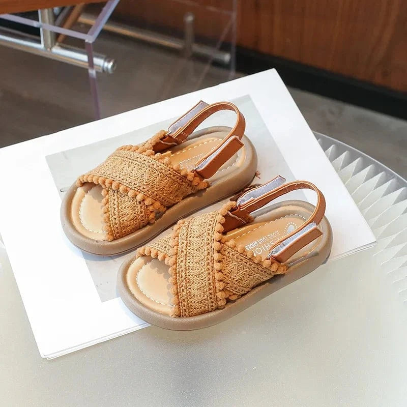 Girls Summer Ethnic Style Sandals