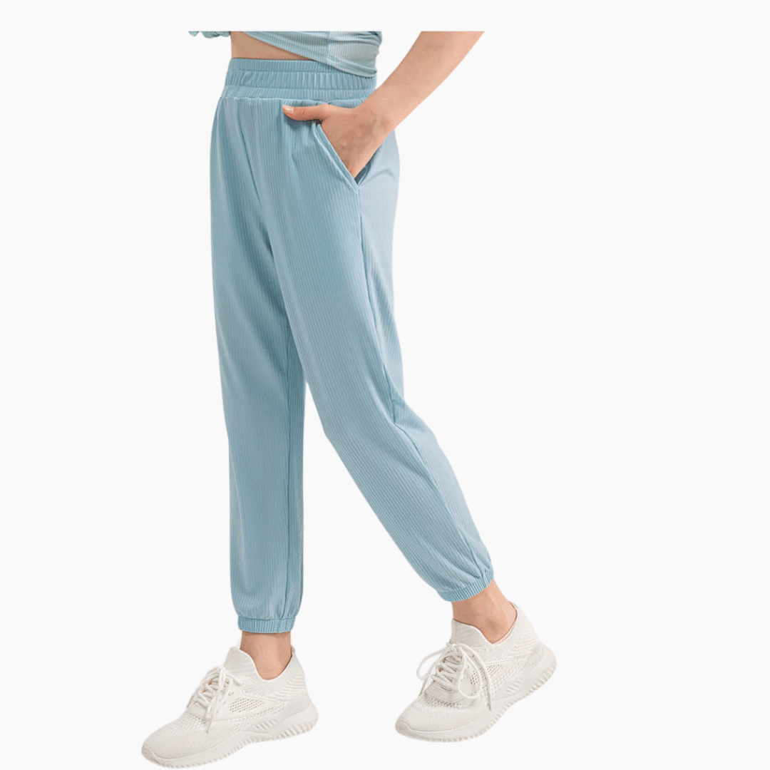 Girls Summer Quick-Dry Jogger Pants