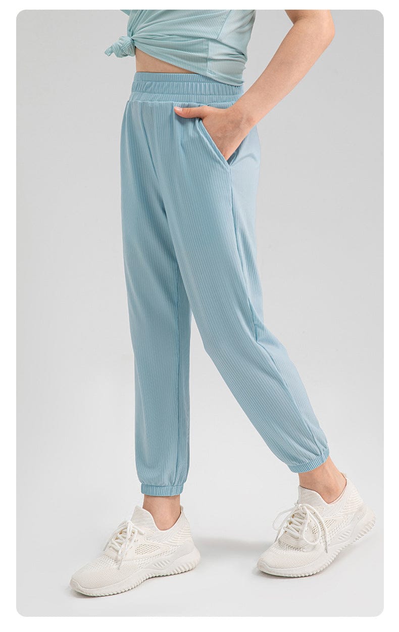 Girls Summer Quick-Dry Jogger Pants