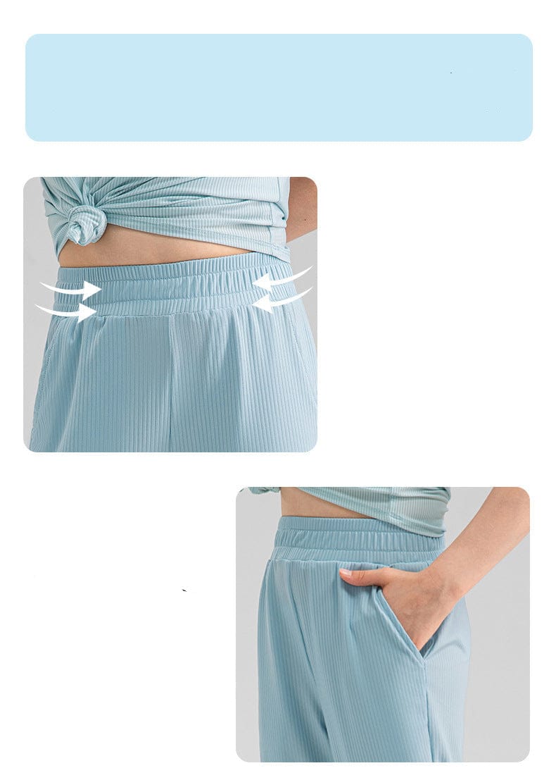 Girls Summer Quick-Dry Jogger Pants