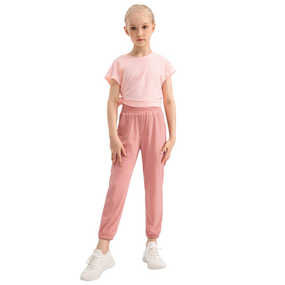 Girls Summer Quick-Dry Jogger Pants
