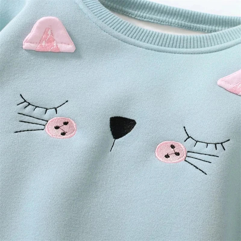 Girls Sweatshirts With Fleece