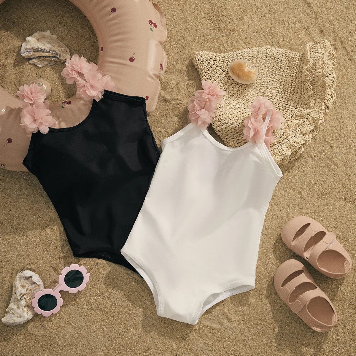 Girls Swimsuit Floarl