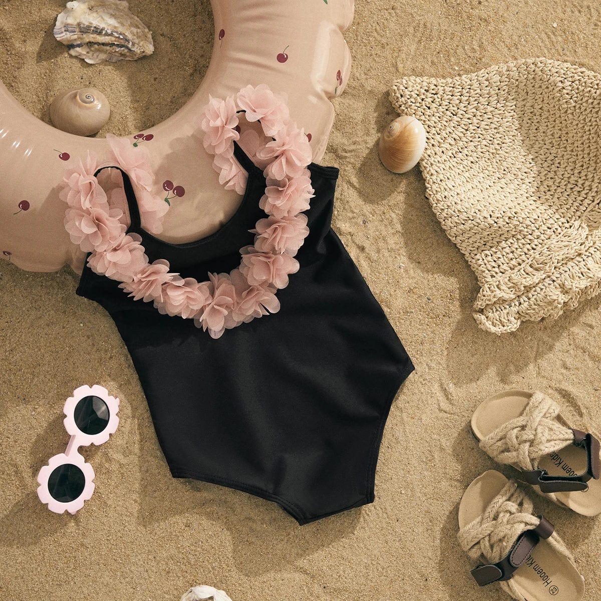 Girls Swimsuit Floarl