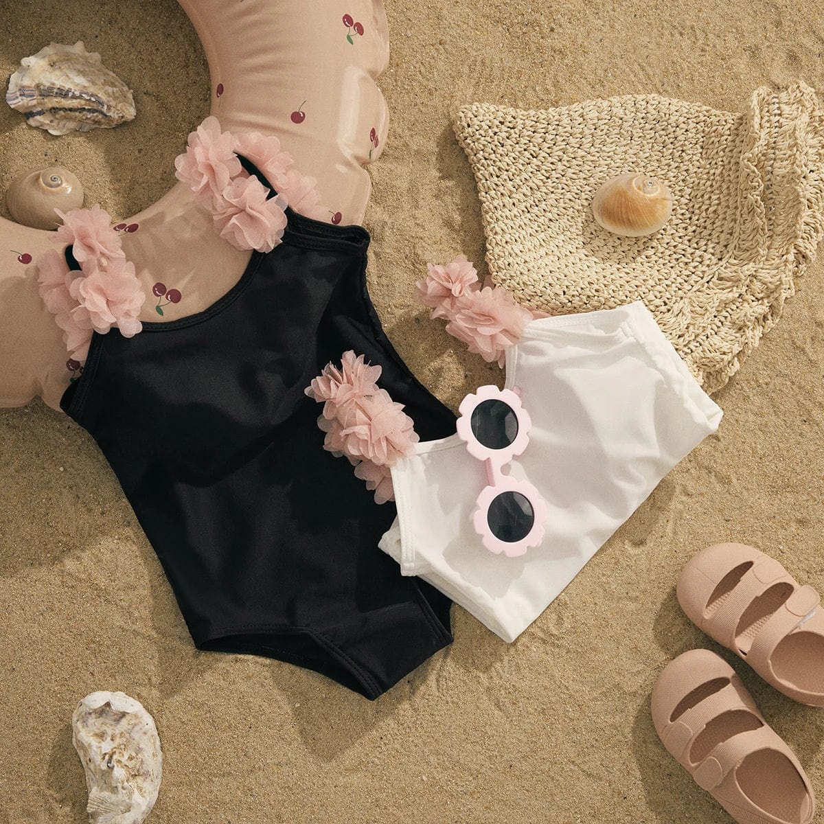 Girls Swimsuit Floarl