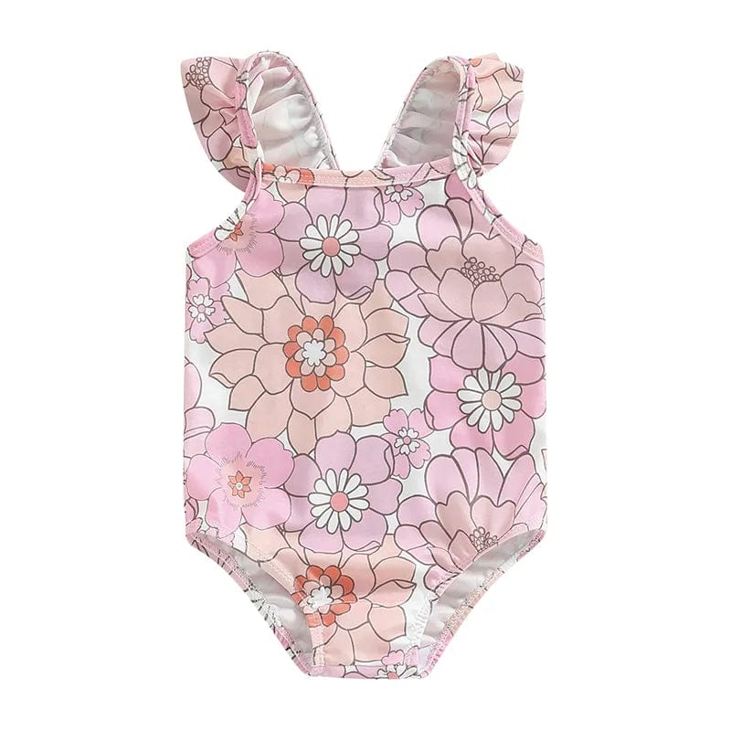 C / 2-3T Girls Swimwear Summer