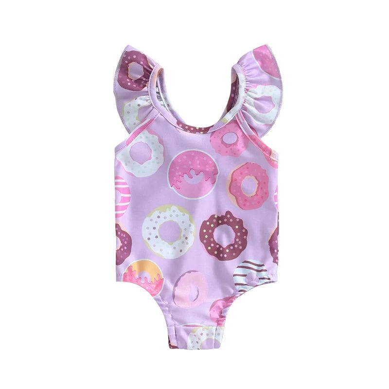 D / 2-3T Girls Swimwear Summer