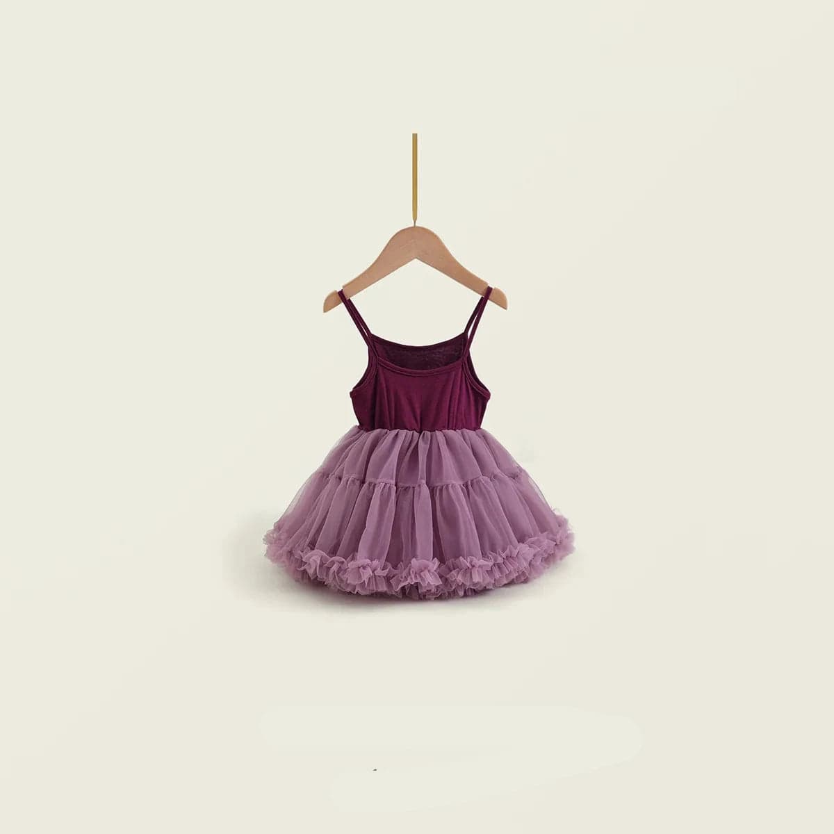 Purple / 18-24M Girls Tulle Dress